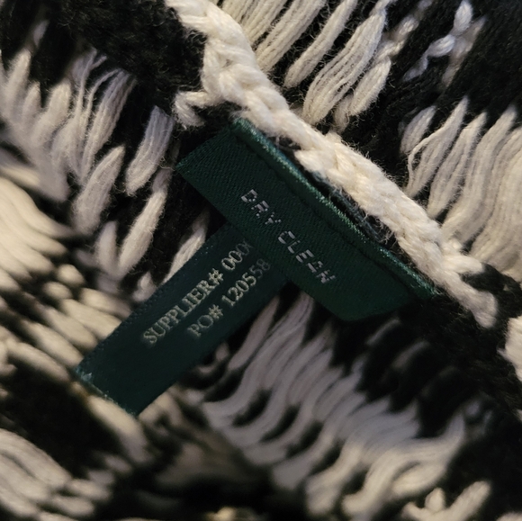 Lauren Ralph Lauren Sweater Vest Southwestern Size Petite Medium - Picture 9 of 12